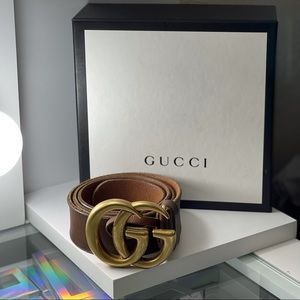 Brown Gucci Belt